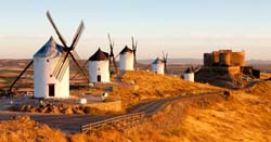 Castle and Windmills of Castilla-La Mancha